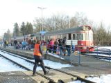 Chotěboř - 3.12.2016: Mikulášský vlak se vrátil ze Ždírce © Luděk Šimek