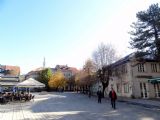 Cetinje, centrální Trg Kralja Nikole, 27.10.2016 © Jiří Mazal