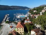 Herceg Novi, zhruba uprostřed budova bývalého nádraží, 28.10.2016 © Jiří Mazal