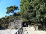 Herceg Novi, tunel úzkokolejky dnes slouží pro pěší, 28.10.2016 © Jiří Mazal