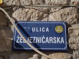 Dubrovnik, po železnici zůstal jen název ulice naproti autobusovému nádraží, 29.10.2016 © Jiří Mazal
