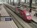 Rotterdam Centraal: Thalys a nádraží; 1.6.2016 © Libor Peltan