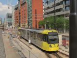 Manchester: jedna ze sedmi linek tramvají; 6.6.2016 © Libor Peltan