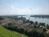 12.9.2016 - Ostřihom (Esztergom), pohled od katedrály na Dunaj © Marek Vojáček