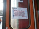 13.9.2016 - stanice Budapest Keleti, vlak IC 73 Traianus s přímými vozy do Sofie © Marek Vojáček