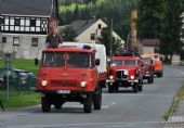 Schmalzgrube, kolona nákladních aut IFA; 3.7.2016 © Pavel Stejskal