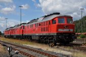 Lokomotivy DB 232.618 + 093 + 233.176 v Marktredwitz; 4.7.2016 © Pavel Stejskal
