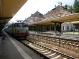 15.9.2016 - stanice Sinaia, příjezd vlaku IR 1645 do Târgu Mureş © Marek Vojáček