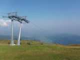 Gerlitzen: jedna z lanovek na vrcholu výšky 1911 m n.m. © Tomáš Kraus, 10.9.2016