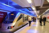 Gautrain v podzemí. Zdroj: Facebook, S: Kabelo Kenneth Kekane