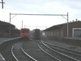 12.11.2016 - Port Shepstone, Shunting Yard dízel na rozchode 610 mm a vagón na 1067 mm ©Juraj Földes