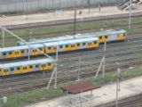 15.11.2016 - Durban, Moses Mabhida Station, súpravy Metrorailu ©Juraj Földes