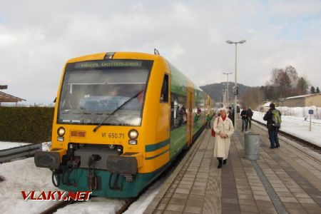 Provoz na trati Gotteszell – Viechtach obnoven