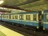 Stockholm/Liljeholmen: odstavená stará souprava metra 24. 6. 2016 © Libor Peltan