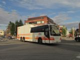 Rovaniemi: pro sever Švédska a Finska jsou typické autobusy křížené s náklaďáky 27. 6. 2016 © Libor Peltan