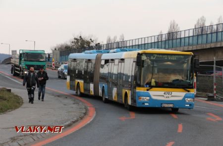 náhradná autobusová doprava, 22.3. 2017, © Ing. Igor Molnár