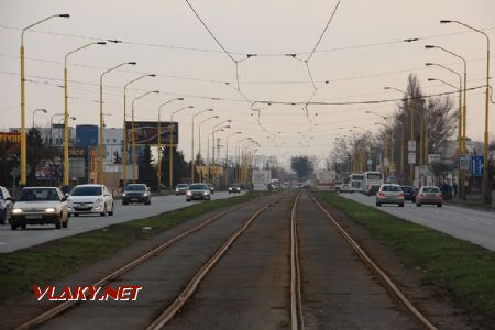 opustené teleso električkovej trate do Barce, 22.3. 2017, © Ing. Igor Molnár