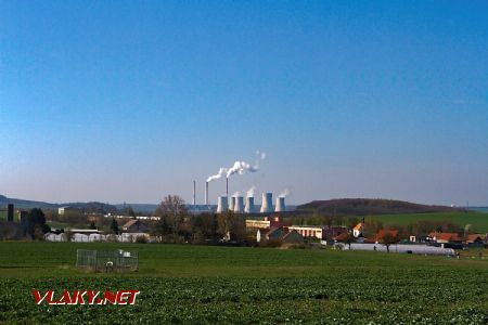 1.4.2017 - trať č.113: elektrárna Počerady © Jiří Řechka