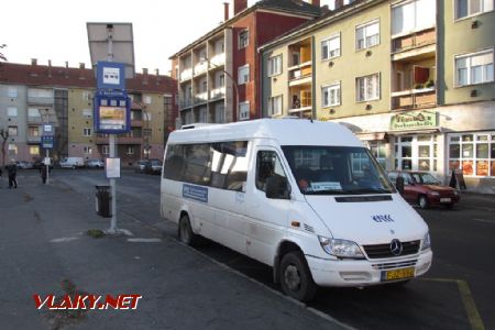 29.12.2016 - Szombathely: nástupce neúspěšného Cita - Mercedes-Benz 416 CDI z roku 2004 (rok po konci výroby Cita) © Dominik Havel