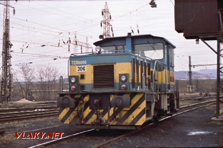 21.02.1997 - Úpravna uhlí Ledvice: 704.050-0 (mělo by být 704.550-3, na Slovensku se číslice 5 na 4. pozici neužívá) © Václav Vyskočil