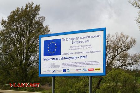 2.5.2017 - Kyšice, Ejpovický tunel: informační tabule © Jiří Řechka