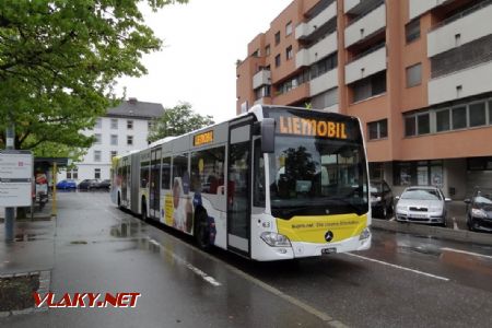 Feldkirch, autobus typu Mercedes-Benz Citaro dopravce LIEmobil © Jiří Mazal, 7.5.2017