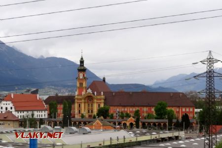 Innsbruck, klášter Wilten © Jiří Mazal, 7.5.2017