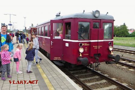 20.05.2017 - Kroměříž, M131.1454+Blm, výstup cestujících po příjezdu ze Zborovic © Stanislav Plachý