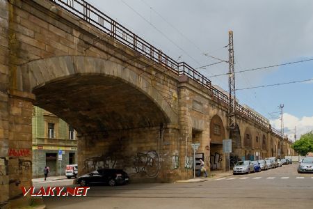 15.05.2017 - Praha-Karlín: Negrelliho viadukt přes Sokolovskou ulici © Jiří Řechka