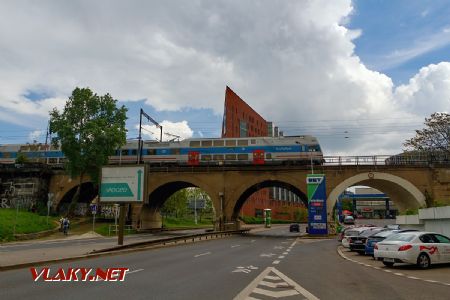 15.05.2017 - Praha-Karlín: Negrelliho viadukt, místo, kde pod oblouky byla vedena těšnovská dráha © Jiří Řechka