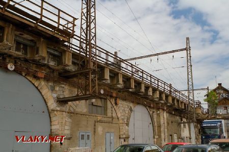 25.05.2017 - Praha-Karlín: Negrelliho viadukt a Ústřední autobusové nádraží Florenc © Jiří Řechka