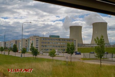 17.6.2017 - jaderná elektrárna Temelín: objekty elektrárny © Jiří Řechka