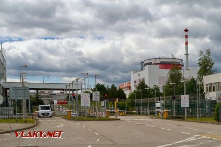 17.6.2017 - jaderná elektrárna Temelín: hlavní vjezd © Jiří Řechka