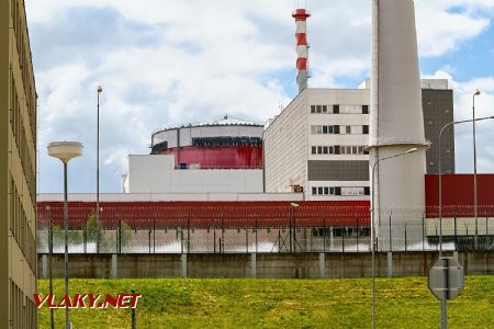 17.6.2017 - jaderná elektrárna Temelín: vodní tříšť © Jiří Řechka