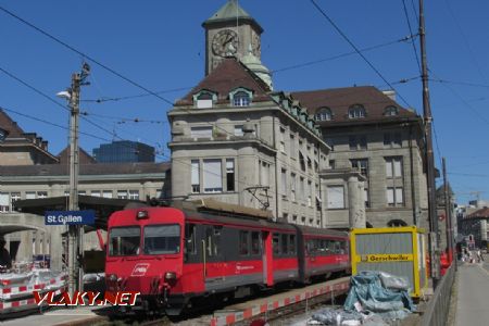 Sankt Gallen: vlak Trogenerbahn, 24. 8. 2016 © Libor Peltan