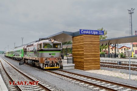 27.6.2017 - Česká Lípa hl.n.: zážitkový vlak KDS © Jiří Řechka