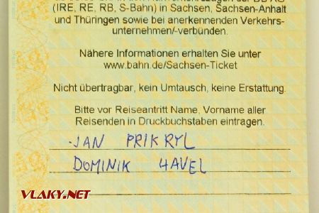Sachsen-Ticket © Dominik Havel