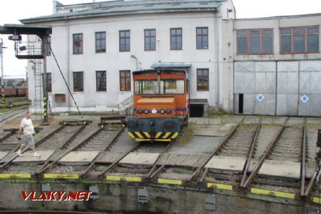 10.09.2011 - PP Hradec Králové: pohled z točny na 799.002-1 (foto ze Zv 10000) © PhDr. Zbyněk Zlinský