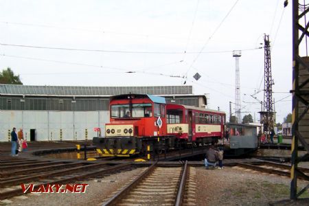 27.09.2003 - PJ Česká Třebová:: 799.007-0 s vozem Bai při Dnu železnice © PhDr. Zbyněk Zlinský