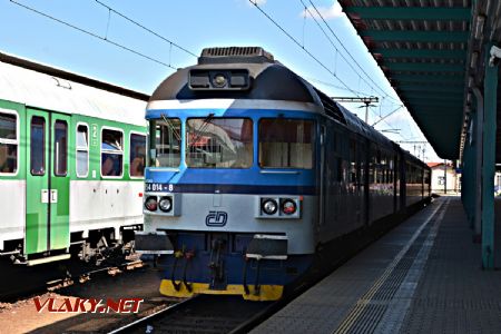 5.8.2017 - Hradec Králové: Motorový vlak © Ondrej Krajňák