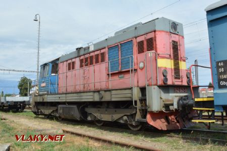 19.8.2017 - Šaľa: Rušeň od koľajového žeriavu © Ondrej Krajňák