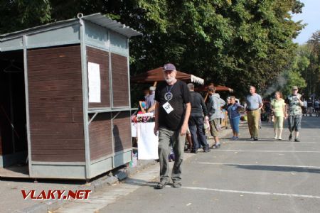 26.08.2017 - Hradec Králové, Smetanovo nábř.: duchovní otec Nábřeží paromilů Ing. Jiří Stránský © PhDr. Zbyněk Zlinský