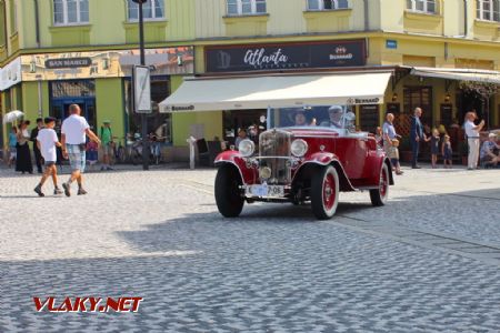 26.08.2017 - Hradec Králové, Masarykovo nám.: kabriolet Praga Piccolo © PhDr. Zbyněk Zlinský