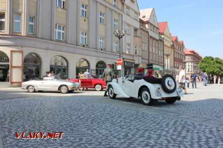 26.08.2017 - Hradec Králové, Masarykovo nám.: kabriolet Praga Piccolo z roku 1934 © PhDr. Zbyněk Zlinský