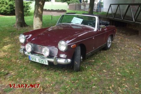 26.8.2017 - Hradec Králové: MG Midget R.V., Velká Británie 1975 © Pavel Šmídek