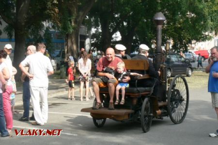 26.8.2017 - Hradec Králové: replika parovozu Baffrey z r. 1886 © Luděk Šimek