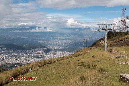 2017 – Mestská lanovka pod Pichincha Volcano, 4 000 m, Quito, Ekvádor © Tomáš Votava