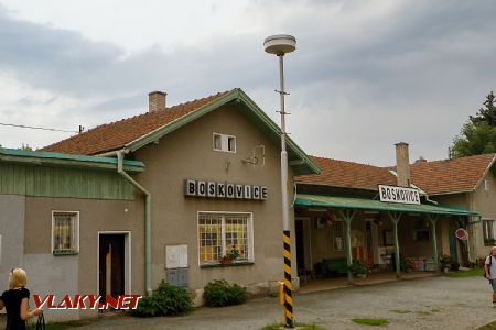 10.08.2017 - Boskovice: výpravní budova © Jiří Řechka