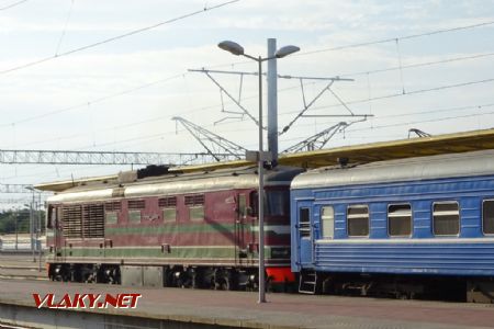 Minsk, lokomotiva ř. TEP60, srpen 2017 © Jiří Mazal
