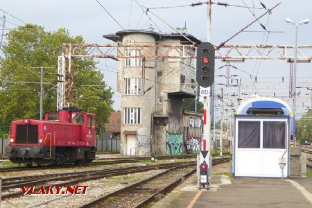 Stavadlo v žst. Zagreb glavni kolodvor. 2016 © Marek Rychnavský.